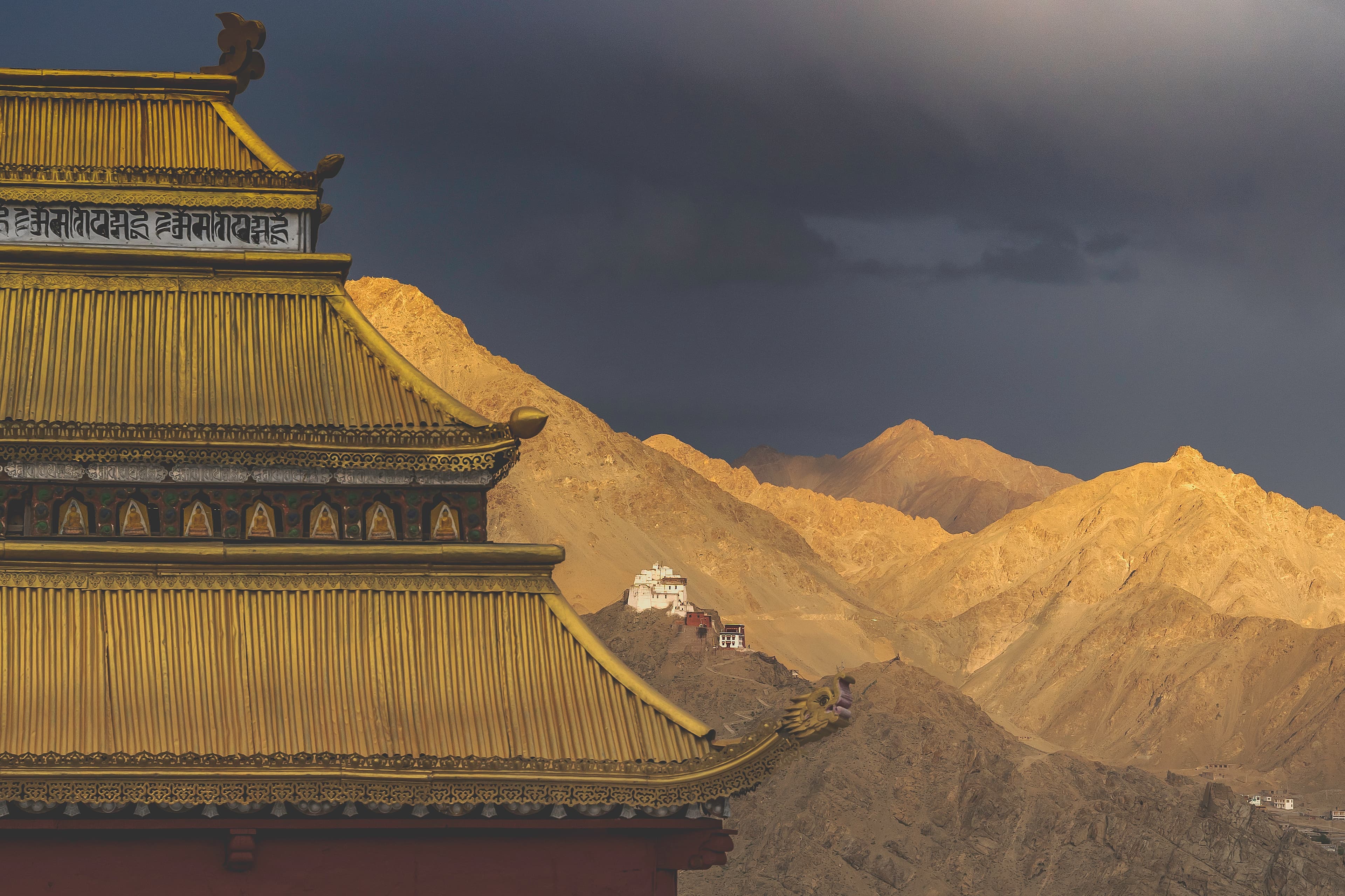 View of Leh Palace in Ladakh