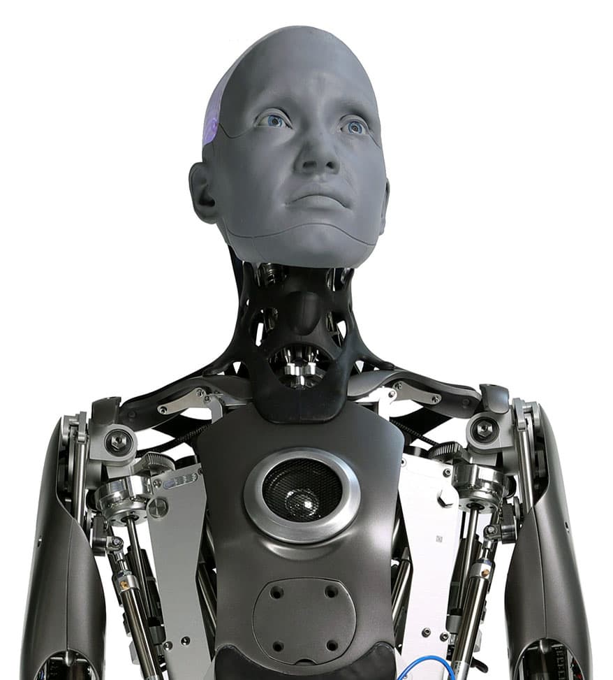 Humanoid robot standing