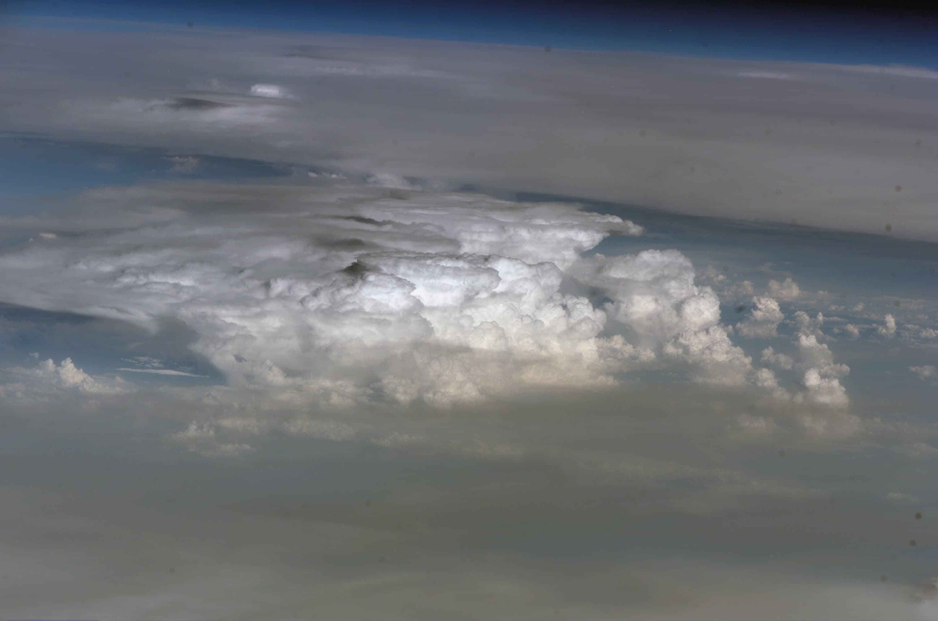 NASA photograph of the Caribbean Sea from the International Space Station, the waters where the US military said it struck a suspected smuggling boat