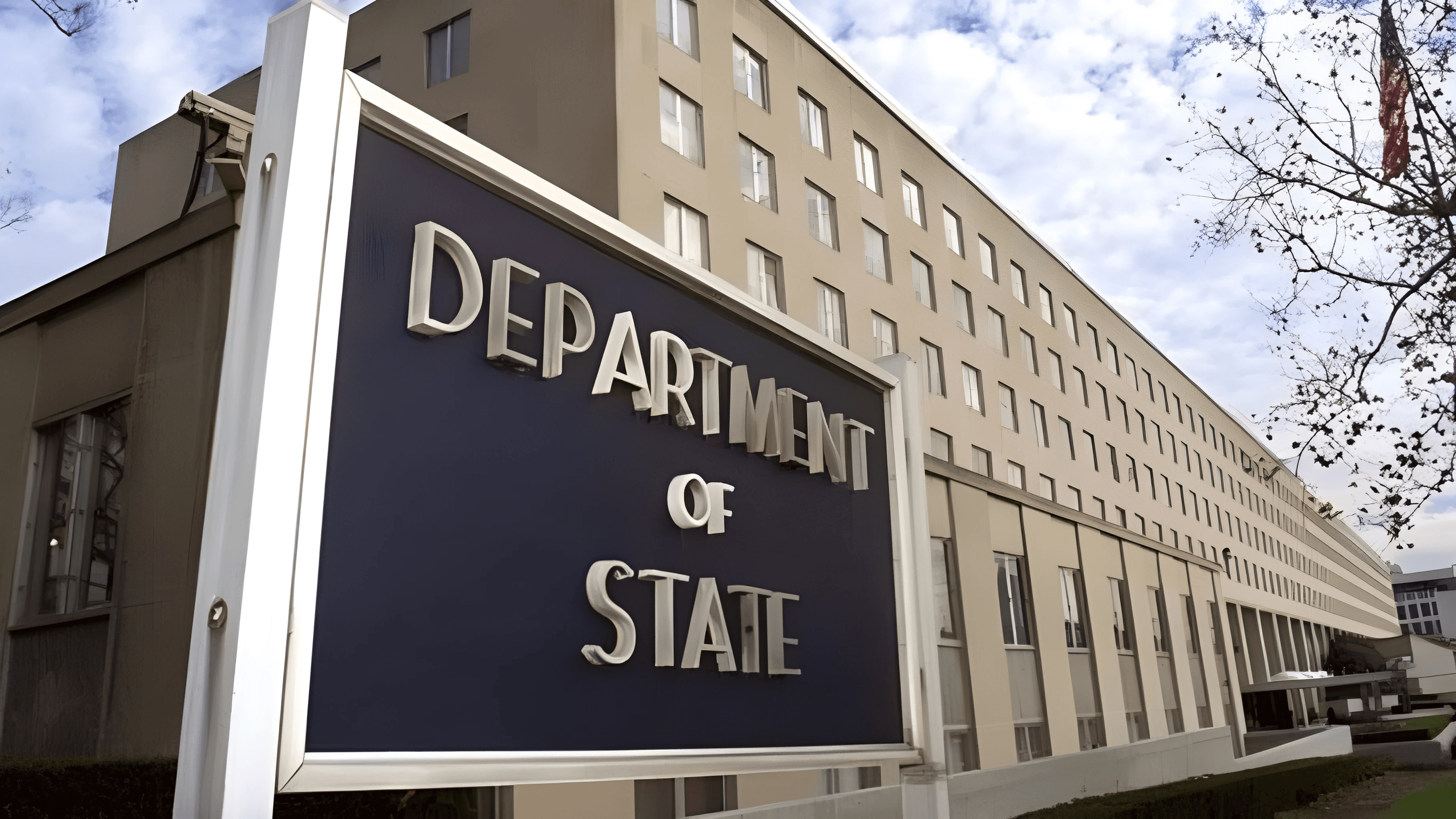 The U.S. Department of State headquarters building in Washington