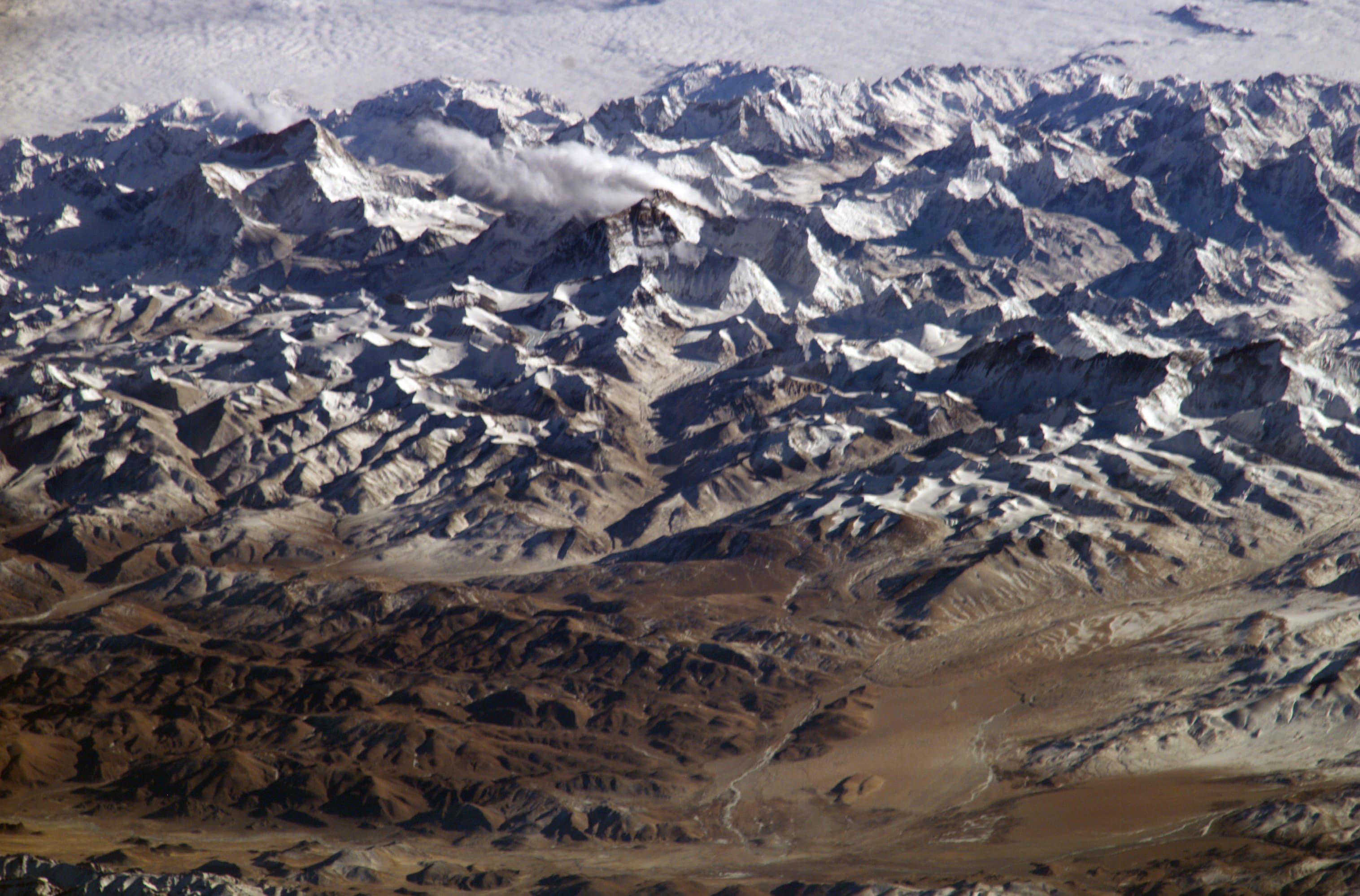 High Himalayan terrain along the kind of frontier India and China have agreed to discuss for an early delimitation harvest