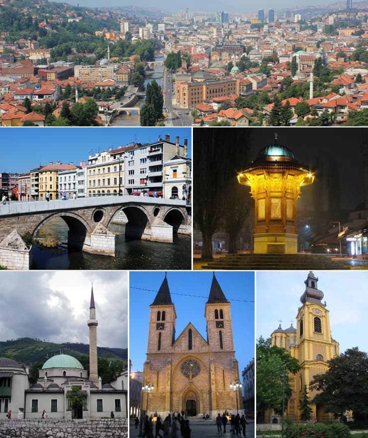 Sarajevo, the city Mladić’s army shelled for 1,425 days during the Bosnian war