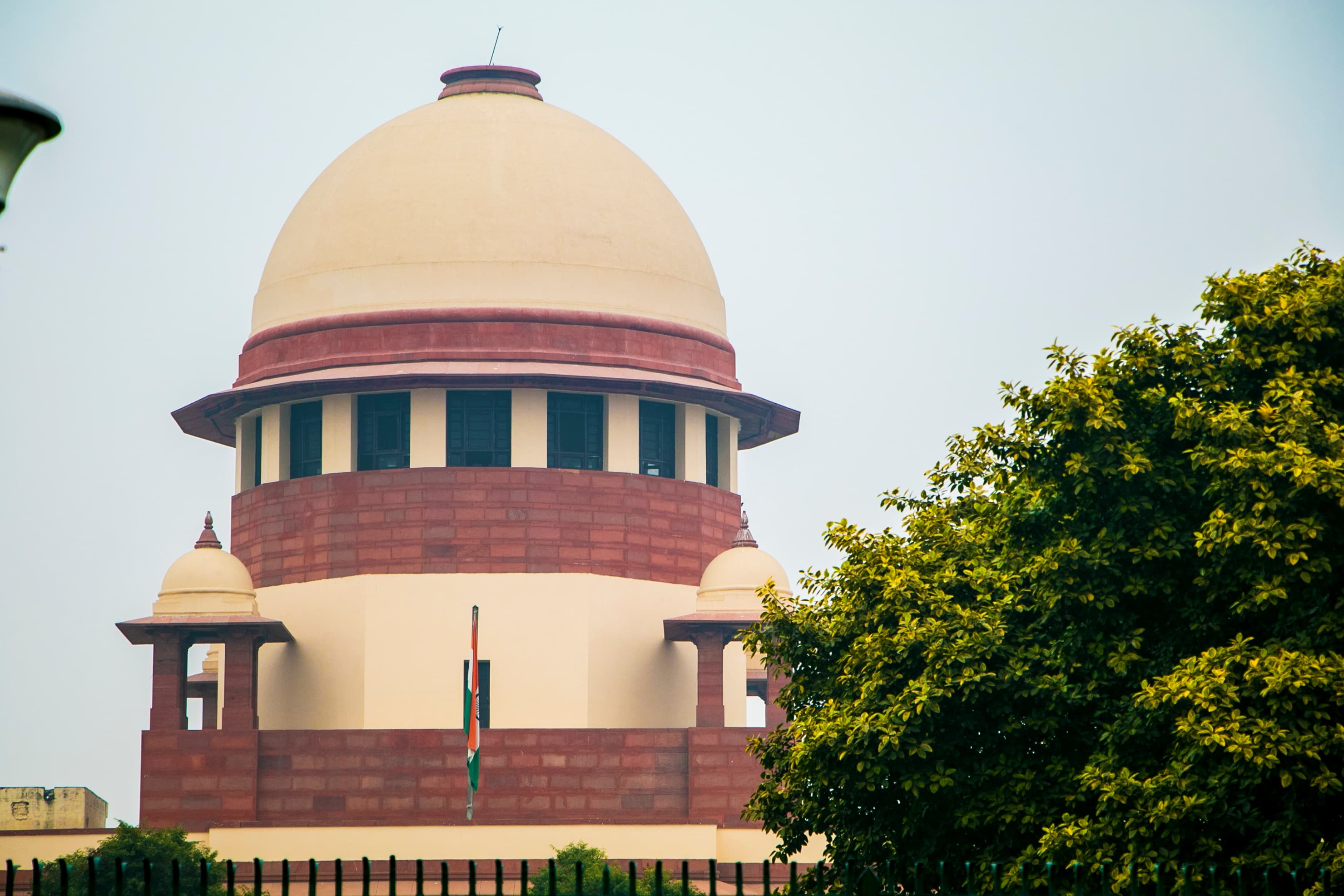 The Supreme Court of India in New Delhi. The Chief Justice is chancellor of NLSIU and was on the opposed guest list