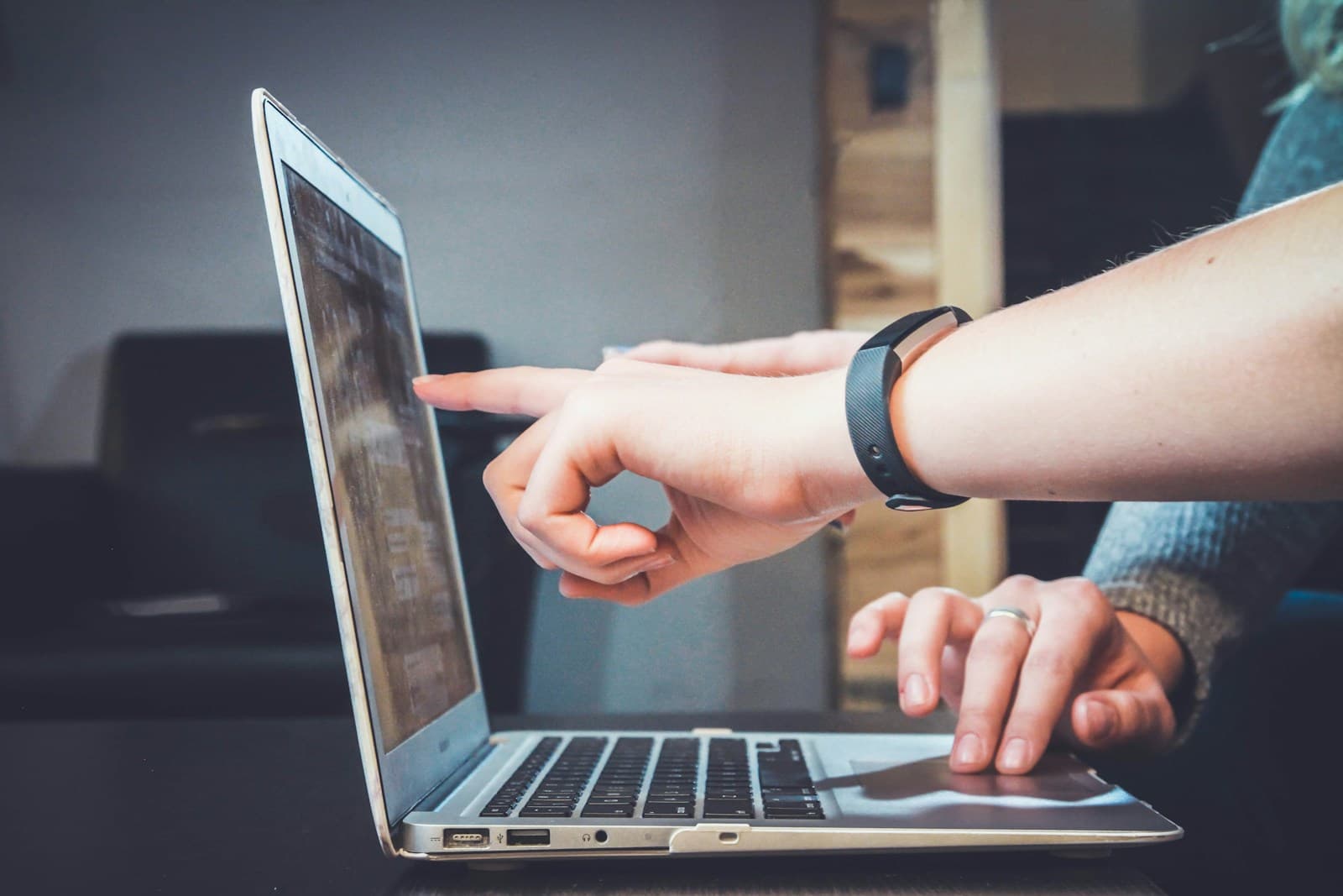 A person working at a laptop, the setting in which Indian ChatGPT Free and Go users will now see labelled ads under replies