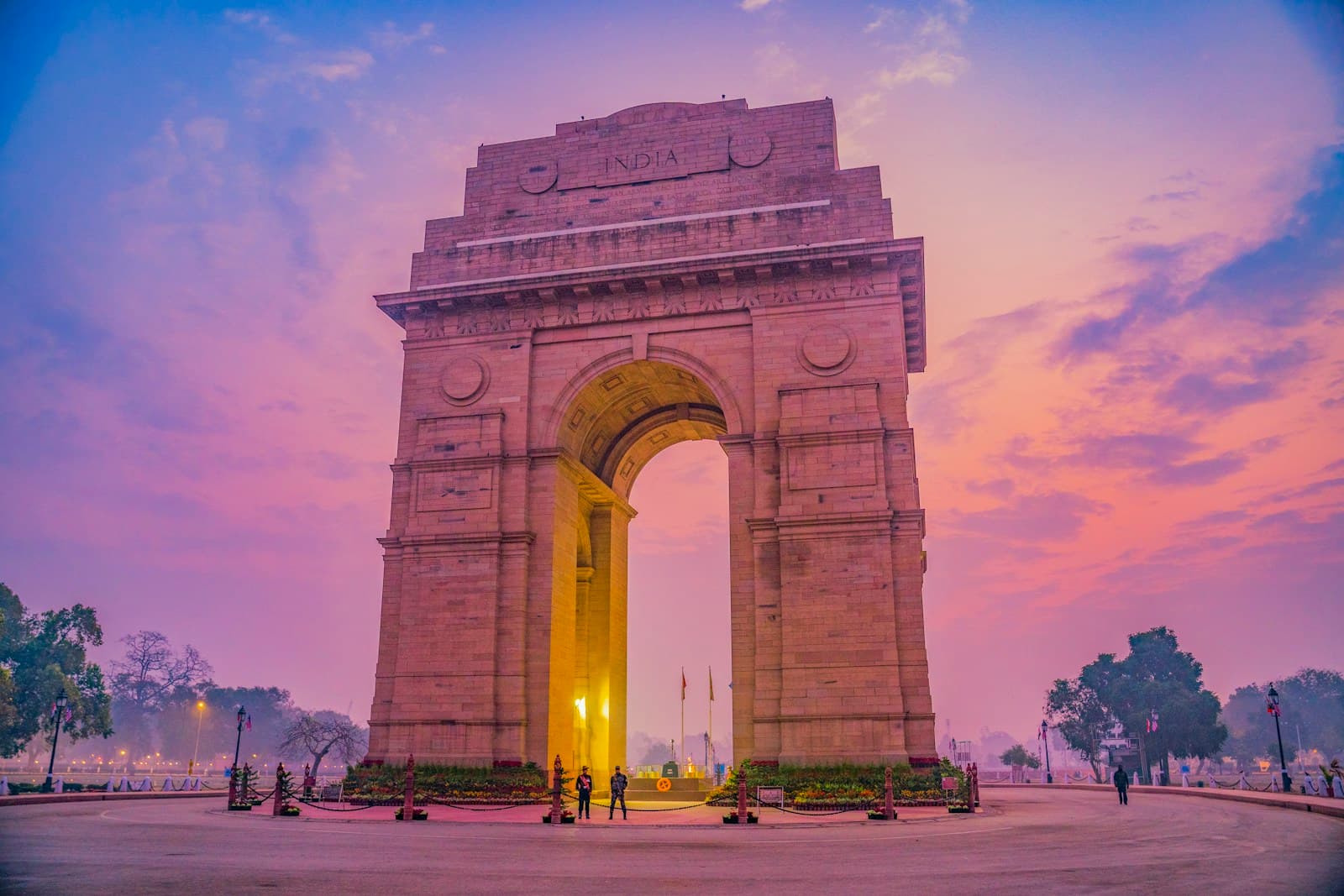 India Gate in New Delhi, the city that will host the 18th BRICS summit